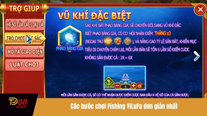 Các bước chơi Fishing YiLuFa đơn giản nhất